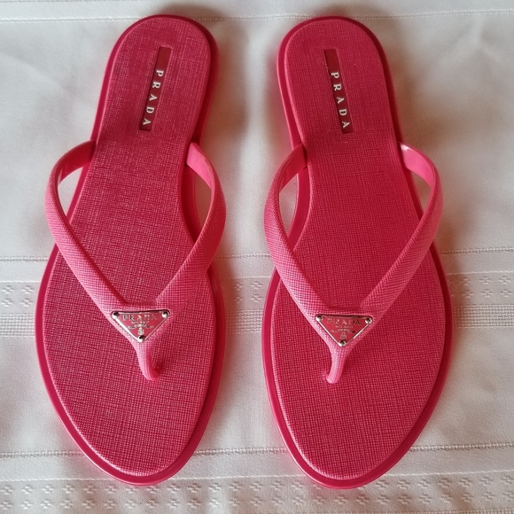 prada jelly sandals